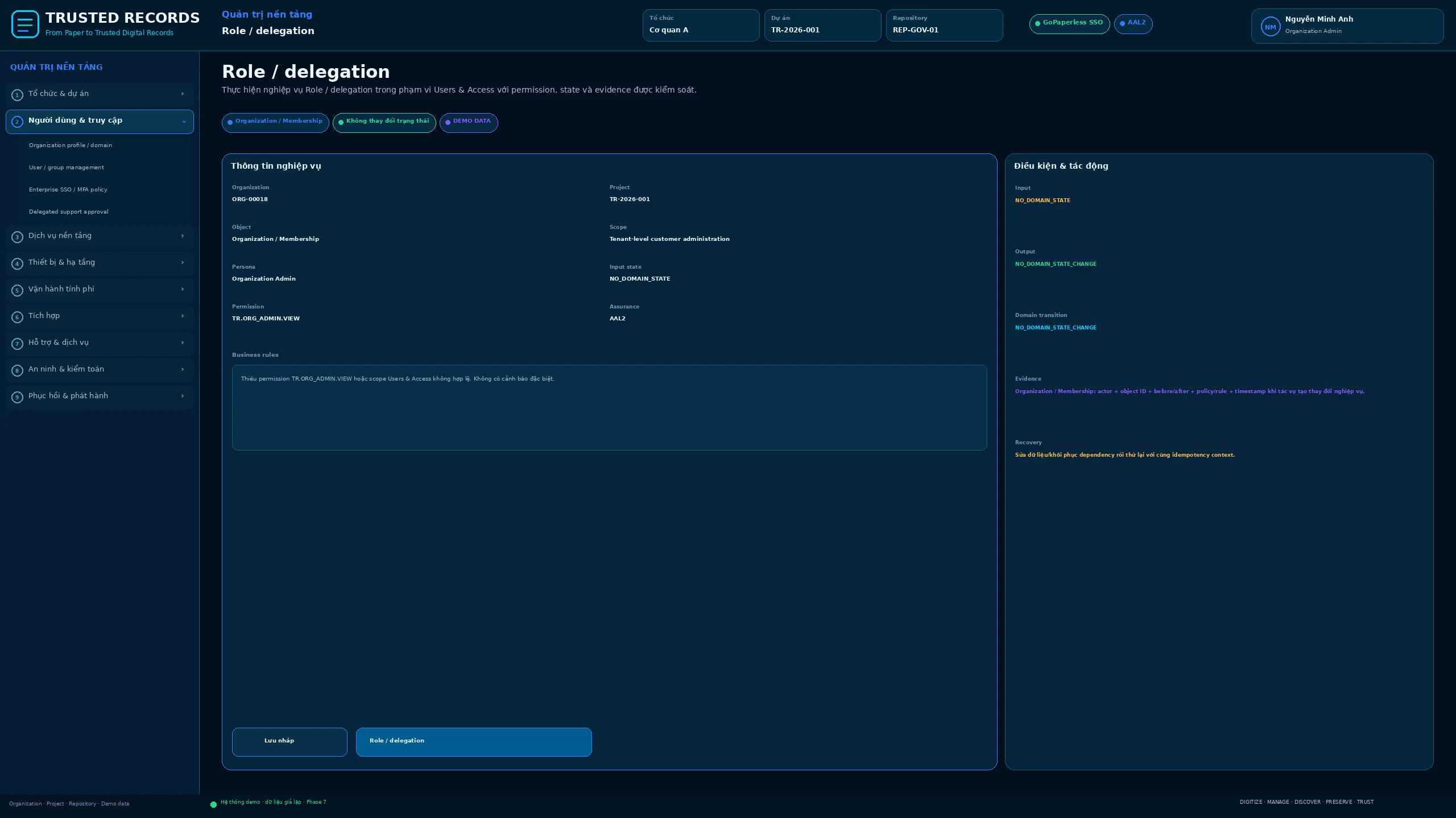 TR7.ADM.043 · Role / delegation
